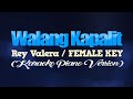 WALANG KAPALIT - Rey Valera/FEMALE KEY (KARAOKE PIANO VERSION)