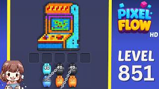 Pixel Flow Level 851