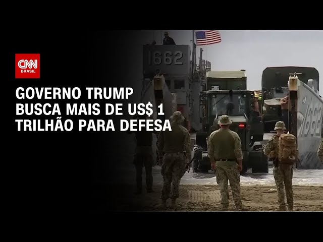Casa Branca propõe orçamento trilionário de defesa em meio à guerra com Irã | CNN 360°