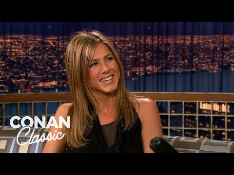 Jennifer Aniston Teaches Conan Swedish Terms - "Late Night With Conan O'Brien"