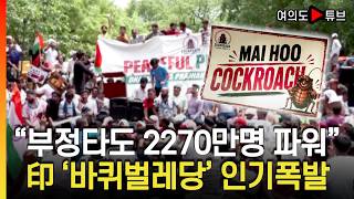 [여의도튜브] “부정타도 2270만명 파워” 印 ‘바퀴벌레당’ 인기폭발 / 머니투데이방송