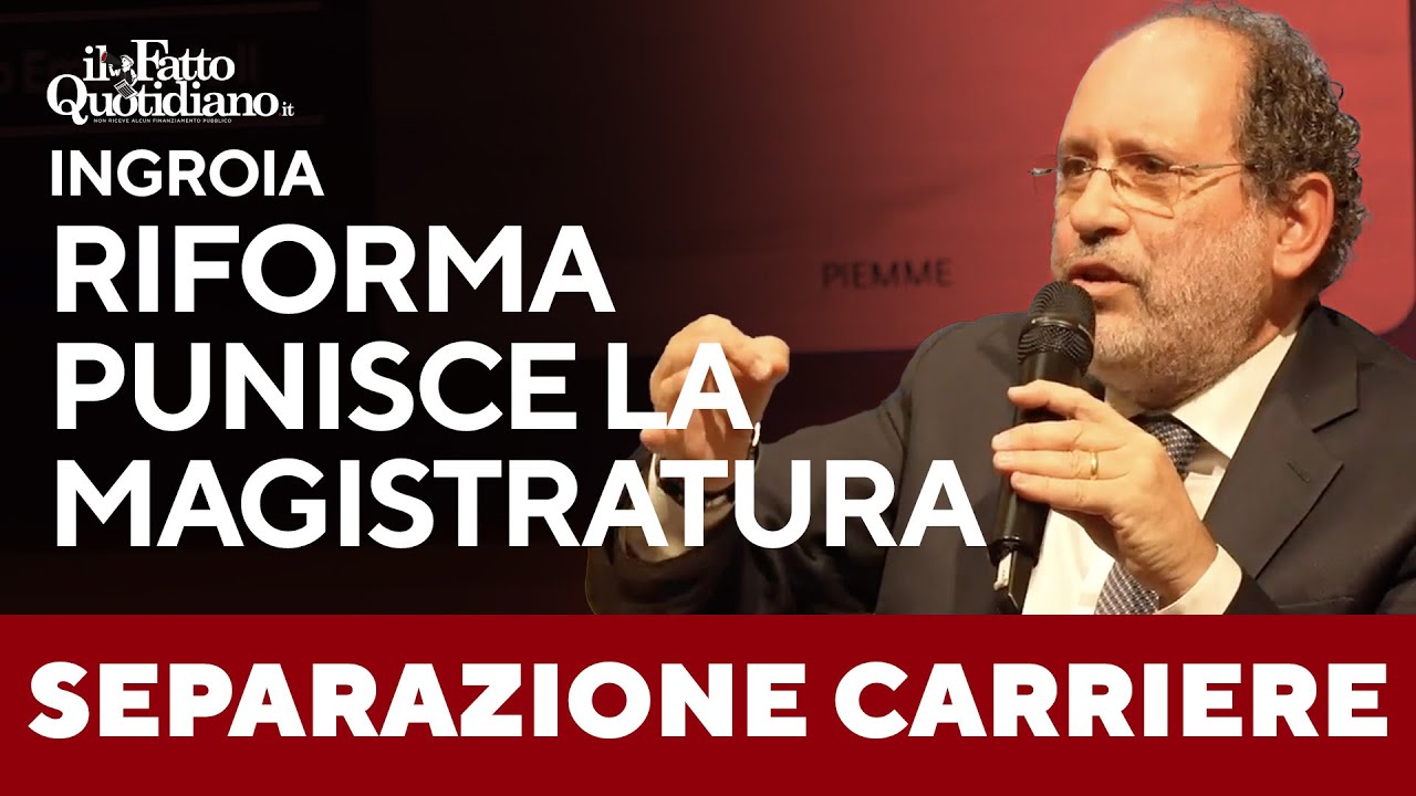 Referendum, Ingroia: “Non è una riforma della giustizia, ma una punizione della magistratura”