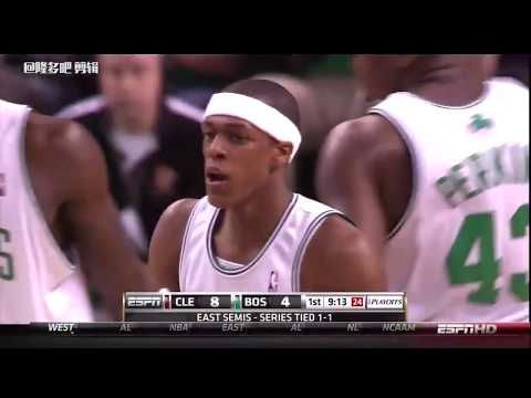Rajon Rondo Full Highlights Celtics vs Cavaliers 2010 Playoffs  Game 3 - 18Pts, 8 Ast, 3 Reb