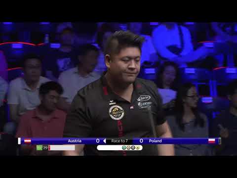 Austria vs Poland | 2018 World Cup of Pool | Round 2