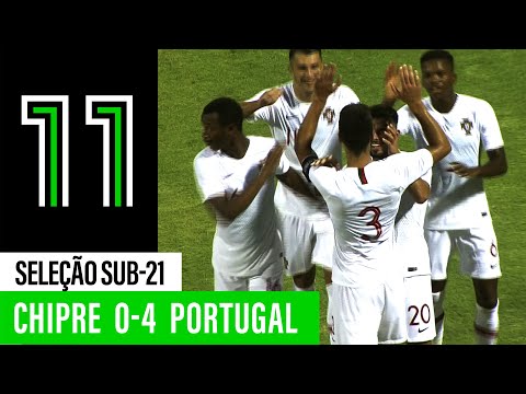 Euro 2021 Sub-21: Chipre 0-4 Portugal