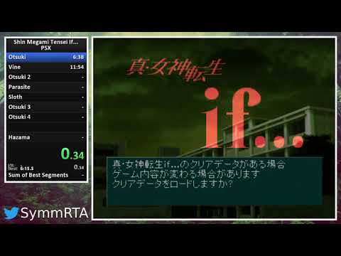 SMT if... PSX  Yumi Speedrun - 1:23:05