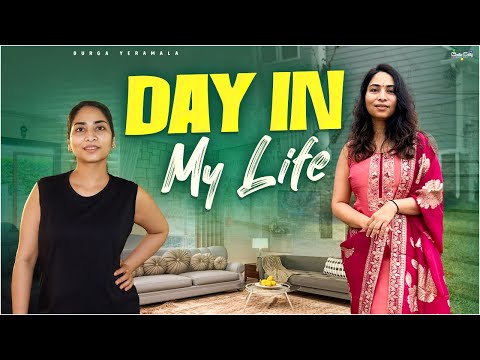 Home Workouts || temple Visit || DIML (Telugu Vlog) | Durga Yeramala