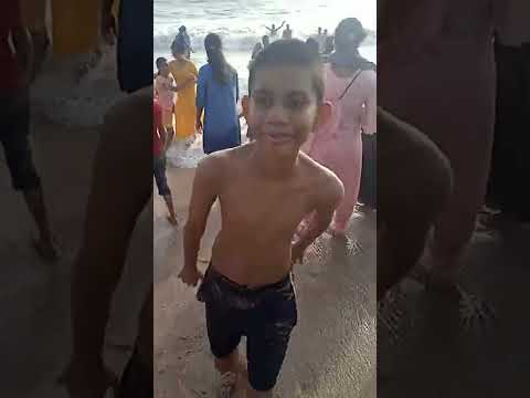 In my holidays I went to beach