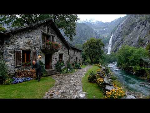 Switzerland’s Most Isolated Village - 300-Year-Old Stone Houses