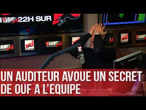 A listener confesses a crazy secret to the team - C’Cauet on NRJ