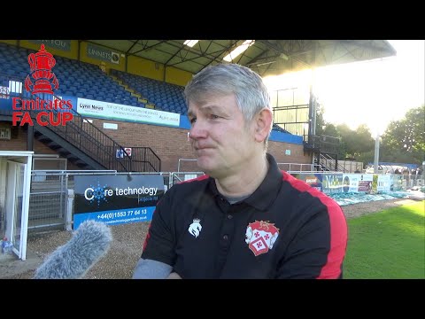 Lee Glover Interview - King's Lynn - 01/10/2022