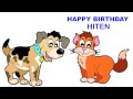 Hiten Children Infantiles Happy Birthday