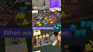 We didn’t finish our first play of arcs #boardgames