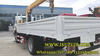 بيع رافعة لجميع التضاريس Isuzu 4x4 offroad ISUZU NPR cargo truck with 5 tons crane - صورة 4 | Machineryline EG جديد رافعة لجميع التضاريس Isuzu 4x4 offroad ISUZU NPR cargo truck with 5 tons crane | صورة 4 - Machineryline