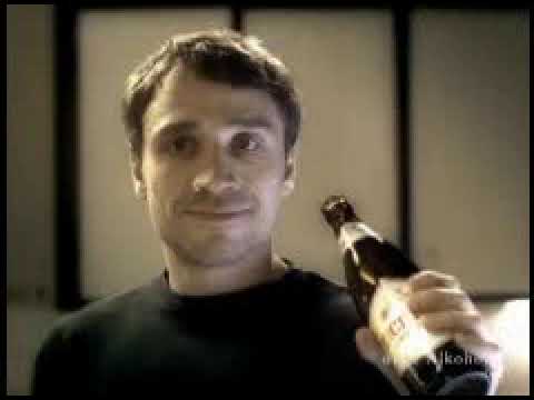 Lustige, alte Eichhof Bier Werbung