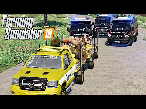 FS19 Risaie Del Nord #24 - PODERAK INSEGUITO DAI CARABINIERI w/Poderak/Miticaccio - GAMEPLAY ITA