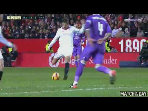 Stevan Jovetic Winning Goal - Sevilla vs Real Madrid 2-1 - La Liga 15/01/2017 HD