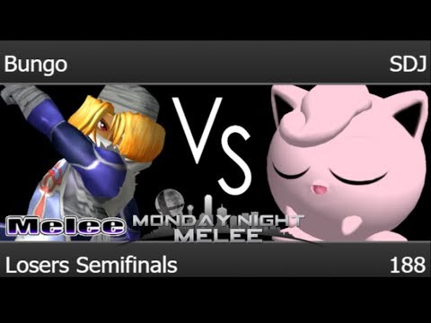 MNM 188 - RB | Bungo (Sheik) vs SDJ (Jigglypuff) Losers Semifinals - Melee