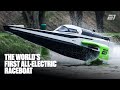 World's first all-electric raceboat | The RaceBird's historic first flight | E1 Series