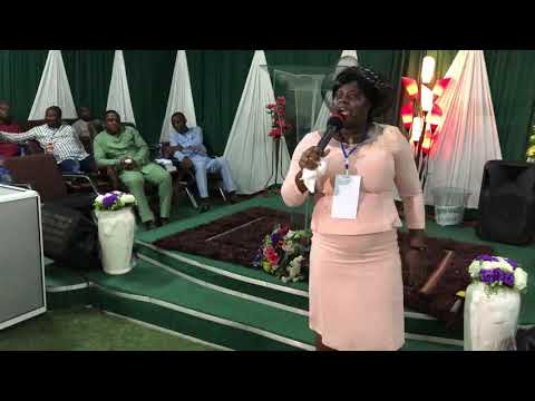 Elizabeth Tekeh at AG Douala 1 ( victory voice concert ) 2019