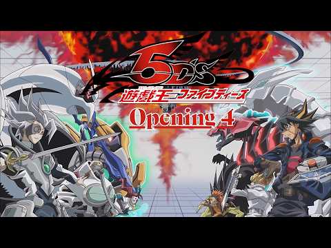 Yu-Gi-Oh! 5D'S Opening 4 4K [Creditless] | English Subbed [CC]