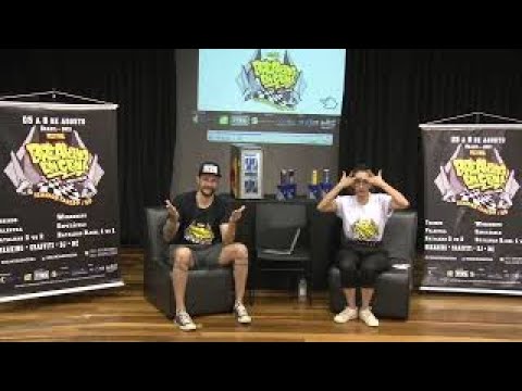 Palestra “História(s) do Hip Hop que o povo conta” Com Rafael Guarato do Santos.