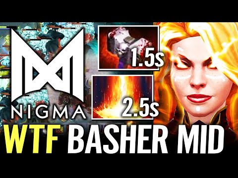 🔥 NIGMA WTF MID — Basher Lina 2x Stun +360AS Machine Gun vs Ursa Timber by iLTW Dota 2 Pro