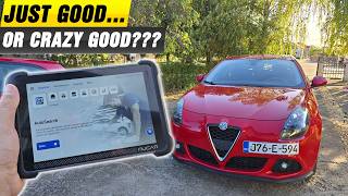 500€ AI SCANTOOL VS ALFA GIULIETTA, MUCAR892BT FULL TEST & REVIEW