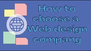 How To Choose A Web Design Company