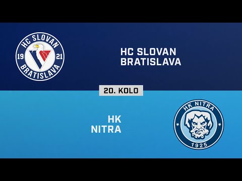 20. kolo: HC Slovan Bratislava – HK Nitra 4:3 pp (HIGHLIGHTY)