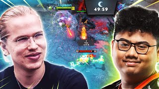 When Topson TA meets Armel Tinker on MID 👊