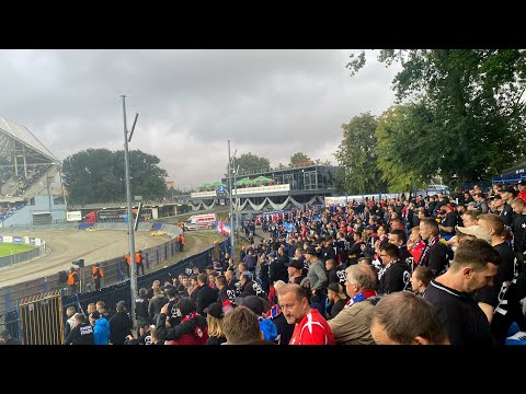 PL: Stal Rzeszów - Wisła Kraków [pomeczowe "podziękowania"]. 2022-09-10