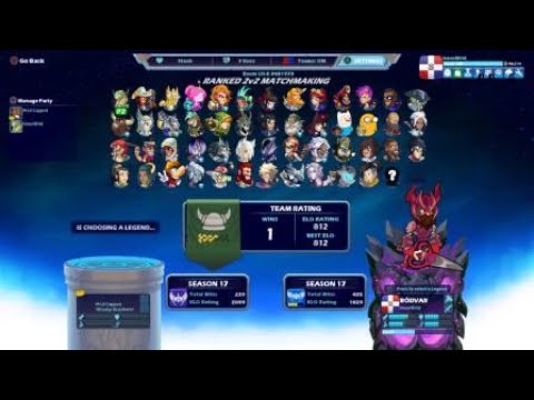 Brawlhalla 2v2 ft lil Capped im happy