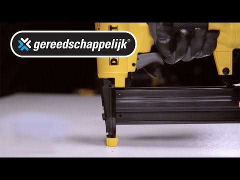 DEWALT Pneumatinė viniakalė/kabiakalė DPSB2IN1-XJ video