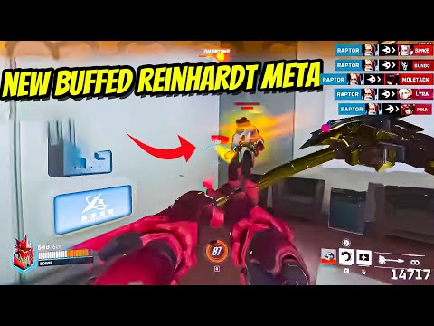 The *NEW* BUFFED Reinhardt Is INSANE In Overwatch 2 Season 3
