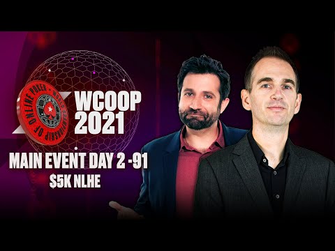 WCOOP 2021🔴 91-H: $5K NLHE Main Event day 2 ♠️ WCOOP 2021 ♠️ PokerStars
