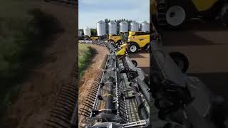 Download lagu THIS FARM IS ON ANOTHER LEVEL 😳 #agriculture #farming #combine #harvest mp3