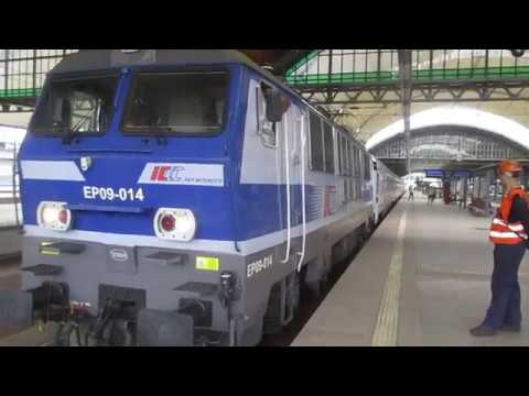EP09-014 (EU: 150 003-8) z iC 8310 "MATEJKO" (ŚWiN.-PRZEM.GŁ.) - start z WR.GŁ.