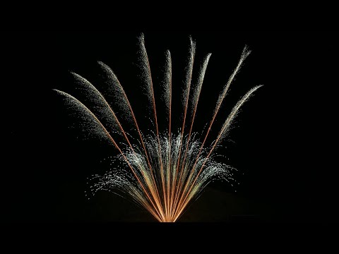 NICO Europe - Element, 9 Schuss, Green strobe willow tail w/mine