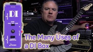 Video thumbnail for The Many Uses of a DI Box.  Feat. Donner DI Demo. by The Tone King