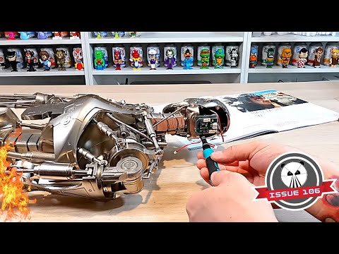 Build The Terminator T-800 Issue 106 - Install The Circuit Board (Speed Build)