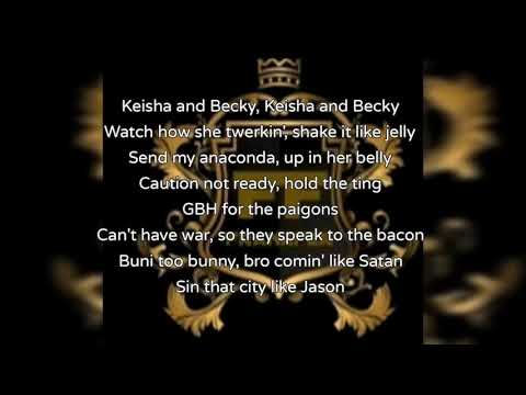 Jon z feat RUSS MILLIONS ,QUADA  - killy killy (Letra/Lyric)