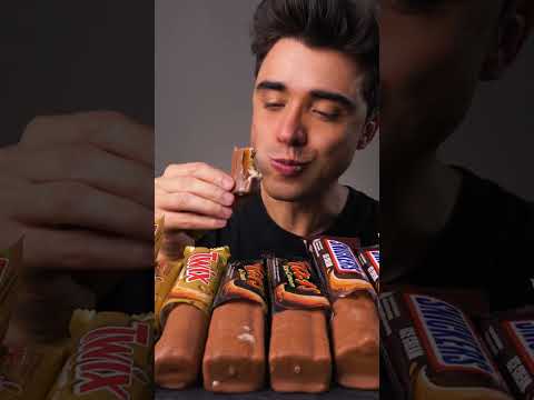 Best Ice Cream Bars ASMR !? Snickers, Mars, Twix!