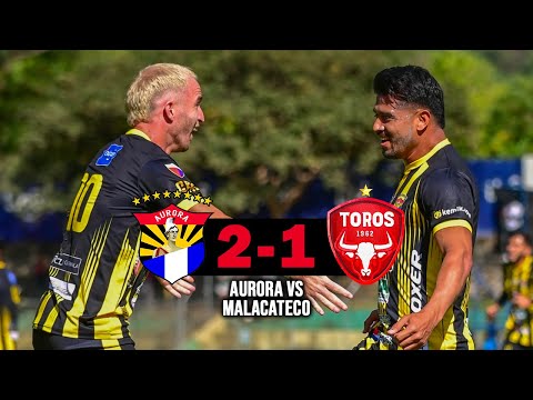 MILITARES A SEMIFINALES/ Aurora 2 vs Malacateco 1 Global 2-2 / Apertura 2205