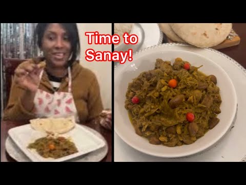 GUYANESE STYLE KATAHAR AND SHRIMP IN A RICH COCONUT MILK GRAVEY