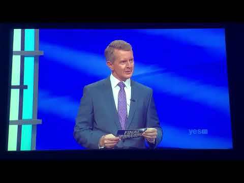 Final Jeopardy, predictable wager 😜 - Amy Schneider DAY 33 (1/14/22)