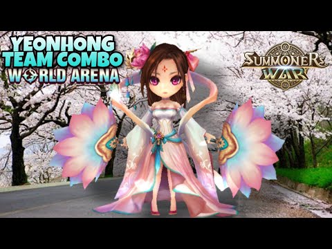 Yeonhong Team Combo in World Arena Ep. 3 - Summoners War