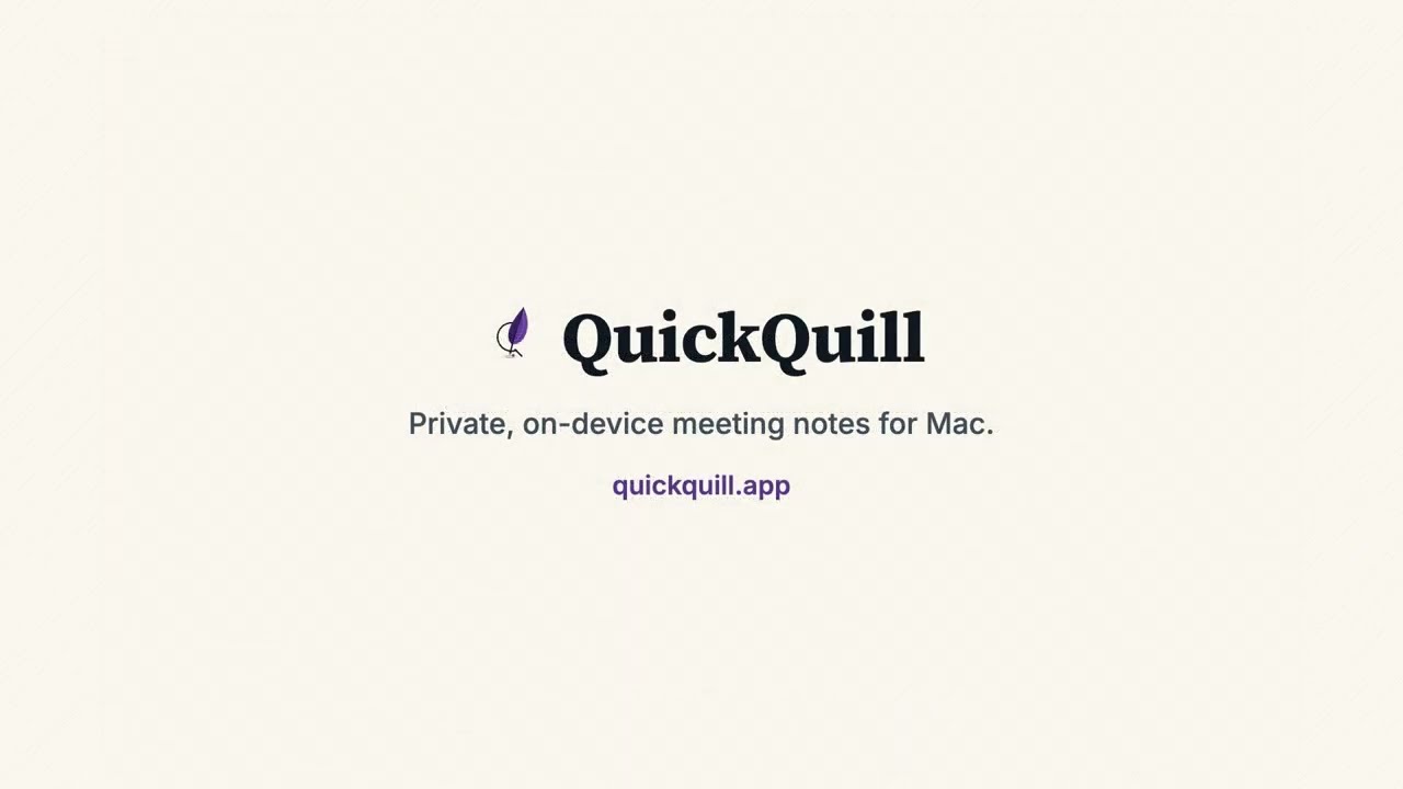 QuickQuill video preview