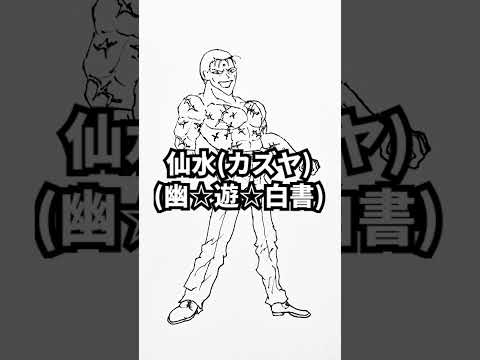 【あのキャラどのクラス？】仙水(カズヤ)。#shorts