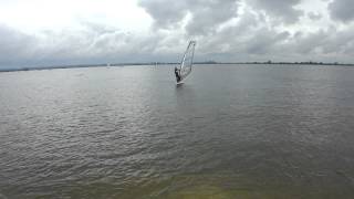 preview picture of video 'Datchet Windsurfing Heli-tack training'